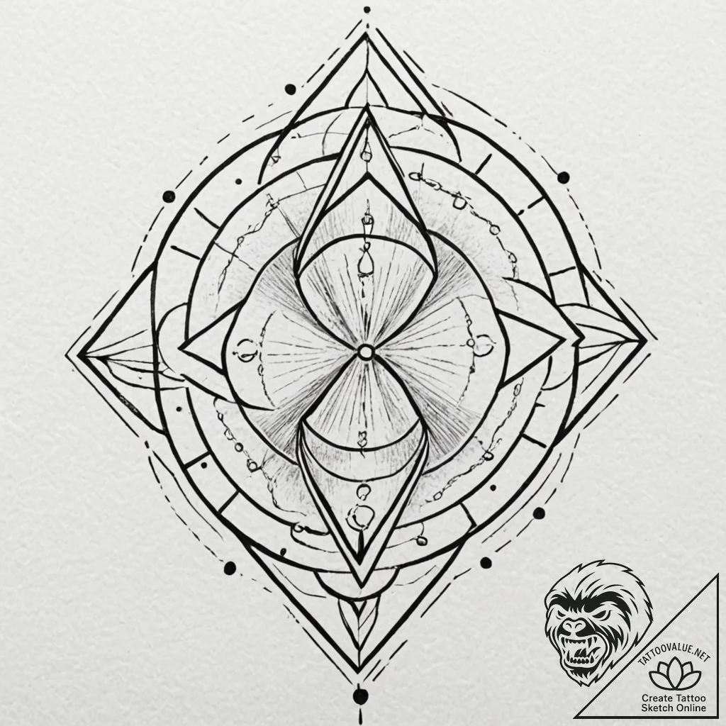 Tattoo sketch, burning hourglass, with sand m... - tattoo sketch (№1752445301_0, 13.07.2025 22:21) — tattoovalue.net