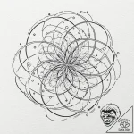 Tattoo sketch, liquid logic flow, a dynamic,… – tattoo sketch (№1752445555_0, 13.07.2025 22:25) — tattoovalue.net