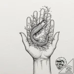 Tattoo sketch, yielding harvest, data seeds,… – tattoo sketch (№1752445977_0, 13.07.2025 22:32) — tattoovalue.net