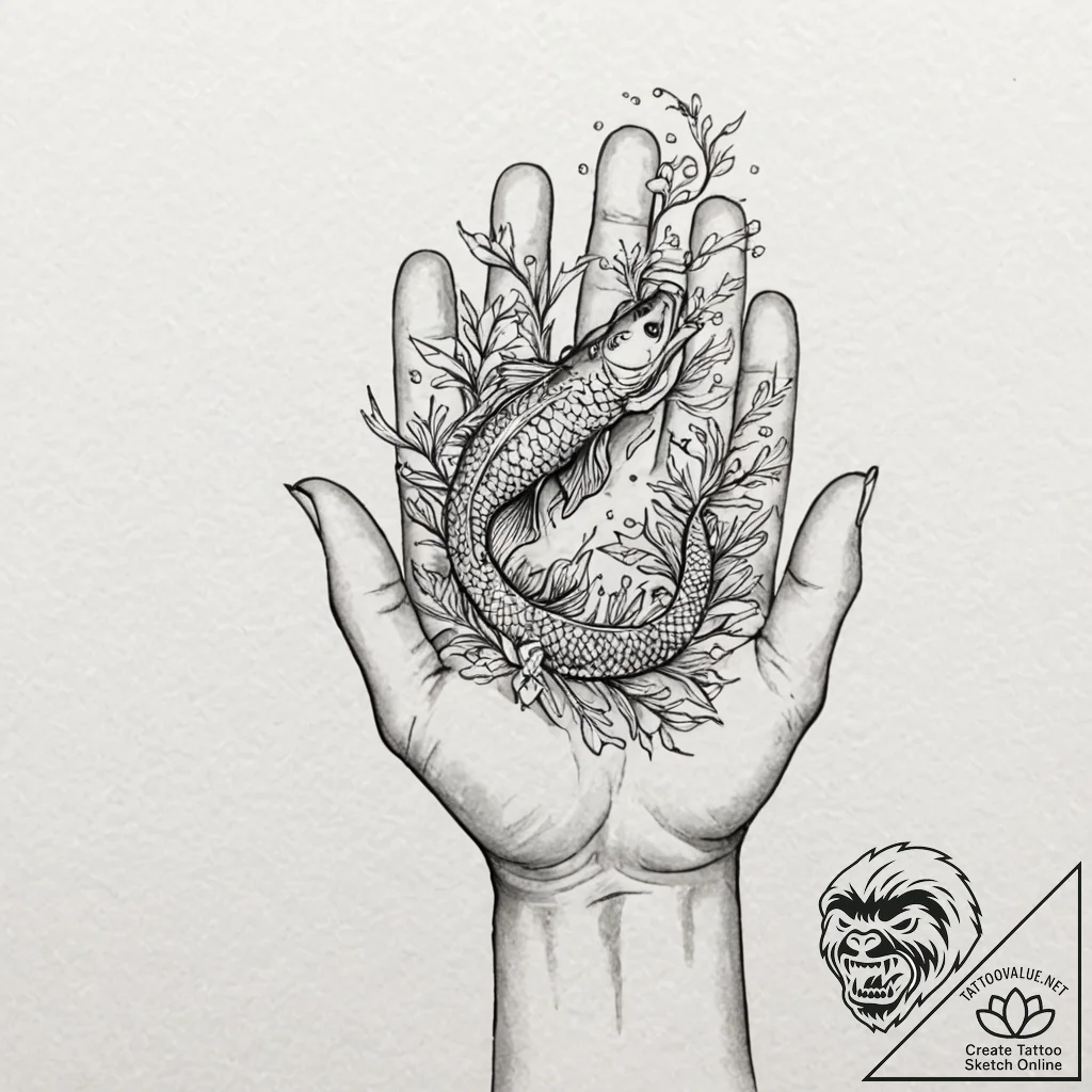 Tattoo sketch, yielding harvest, data seeds,... - tattoo sketch (№1752445977_0, 13.07.2025 22:32) — tattoovalue.net