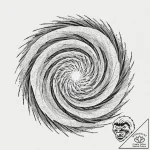 Tattoo sketch, vortex of vanishing memories,… – tattoo sketch (№1752447384_0, 13.07.2025 22:56) — tattoovalue.net