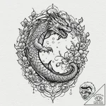 Tattoo sketch, exoplanet explorer’s lantern,… – tattoo sketch (№1752450903_0, 13.07.2025 23:55) — tattoovalue.net