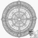 Tattoo sketch, voyager’s vault of vows, a sty… – tattoo sketch (№1752465186_0, 14.07.2025 03:53) — tattoovalue.net