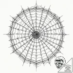 Tattoo sketch, energy web of life, a giant, i… – tattoo sketch (№1752468794_0, 14.07.2025 04:53) — tattoovalue.net