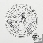 Tattoo sketch, exhausted explorer, cosmic map… – tattoo sketch (№1752470148_0, 14.07.2025 05:15) — tattoovalue.net