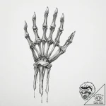 Tattoo sketch, delicate deconstruction, a cla… – tattoo sketch (№1752470737_0, 14.07.2025 05:25) — tattoovalue.net