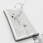 Tattoo sketch, eternal bookmark of time, a si… – tattoo sketch (№1752475688_0, 14.07.2025 06:48) — tattoovalue.net
