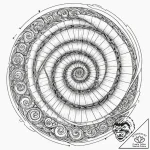 Tattoo sketch, golden ratio gateway, an intri… – tattoo sketch (№1752476110_0, 14.07.2025 06:55) — tattoovalue.net