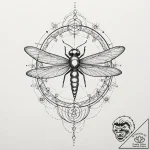 Tattoo sketch, zephyr drone, pollen of light,… – tattoo sketch (№1752480632_0, 14.07.2025 08:10) — tattoovalue.net