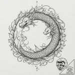 Tattoo sketch, zephyr of zero-point energy, a… – tattoo sketch (№1752480716_0, 14.07.2025 08:11) — tattoovalue.net
