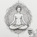 Tattoo sketch, comforting chaos: an abstract,… – tattoo sketch (№1752485255_0, 14.07.2025 09:27) — tattoovalue.net