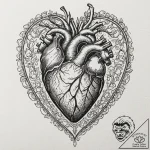 Tattoo sketch, drummer’s pulse, a stylized hu… – tattoo sketch (№1752485424_0, 14.07.2025 09:30) — tattoovalue.net