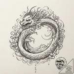 Scylla and charybdis as industrial hazards, t… – tattoo sketch (№1752490561_0, 14.07.2025 10:56) — tattoovalue.net