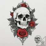 Z, concept art for tattoo, fine lines, delica… – tattoo sketch (№1752490893_0, 14.07.2025 11:01) — tattoovalue.net