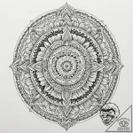 Broken helm with ancient carvings, tattoo dra… – tattoo sketch (№1752497838_0, 14.07.2025 12:57) — tattoovalue.net