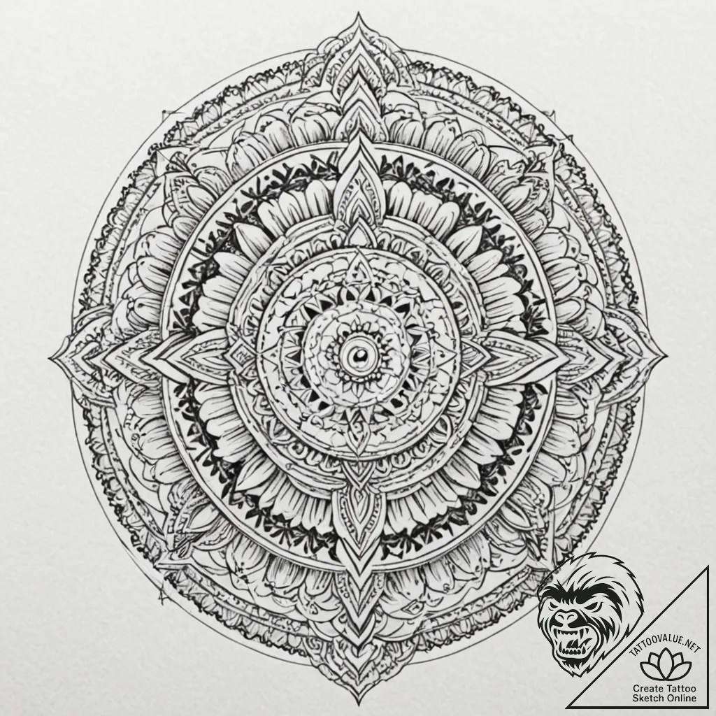 Broken helm with ancient carvings, tattoo dra... - tattoo sketch (№1752497838_0, 14.07.2025 12:57) — tattoovalue.net