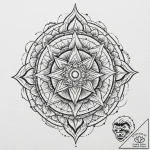 Withered roots devouring relic, concept art f… – tattoo sketch (№1752498782_0, 14.07.2025 13:13) — tattoovalue.net