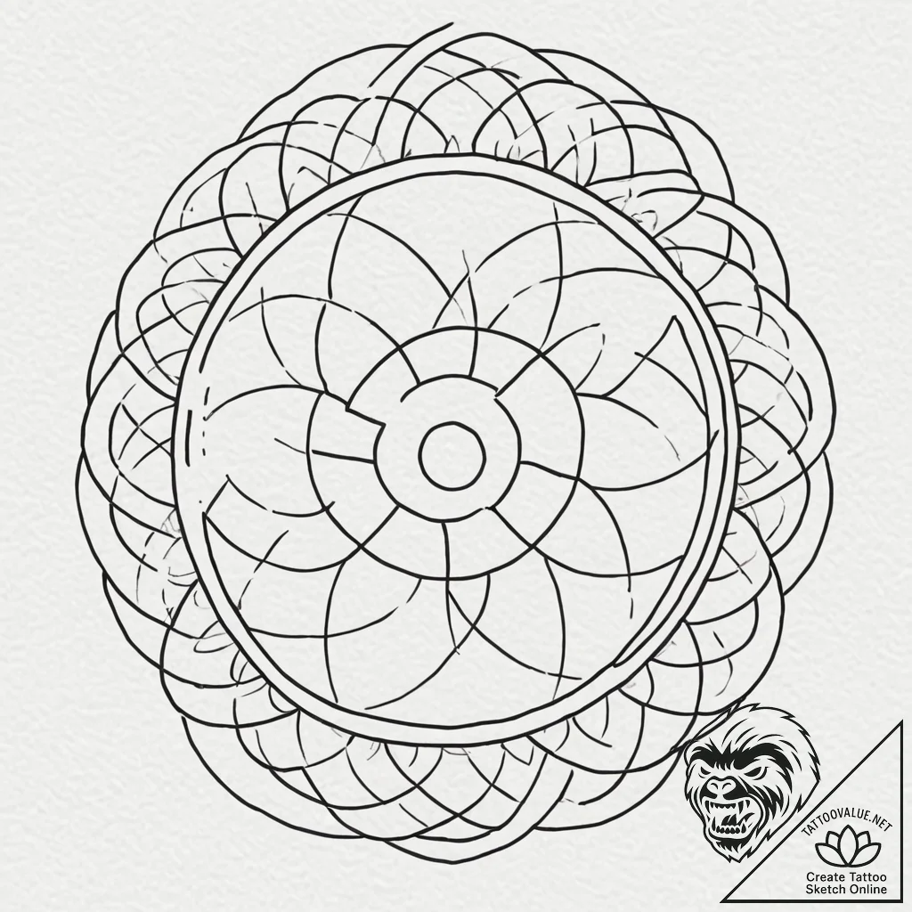 Rollercoaster, concept art for tattoo, minima... - tattoo sketch (№1752502400_0, 14.07.2025 14:13) — tattoovalue.net