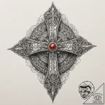 Pop culture & historical, artistic tattoo ske… – tattoo sketch (№1752503249_0, 14.07.2025 14:27) — tattoovalue.net