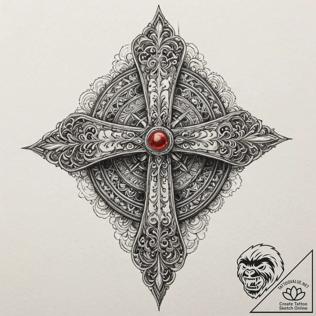 Pop culture & historical, artistic tattoo ske... - tattoo sketch (№1752503249_0, 14.07.2025 14:27) — tattoovalue.net