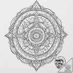 Ghost serpent crowned with starlight, ink ill… – tattoo sketch (№1752508976_0, 14.07.2025 16:02) — tattoovalue.net