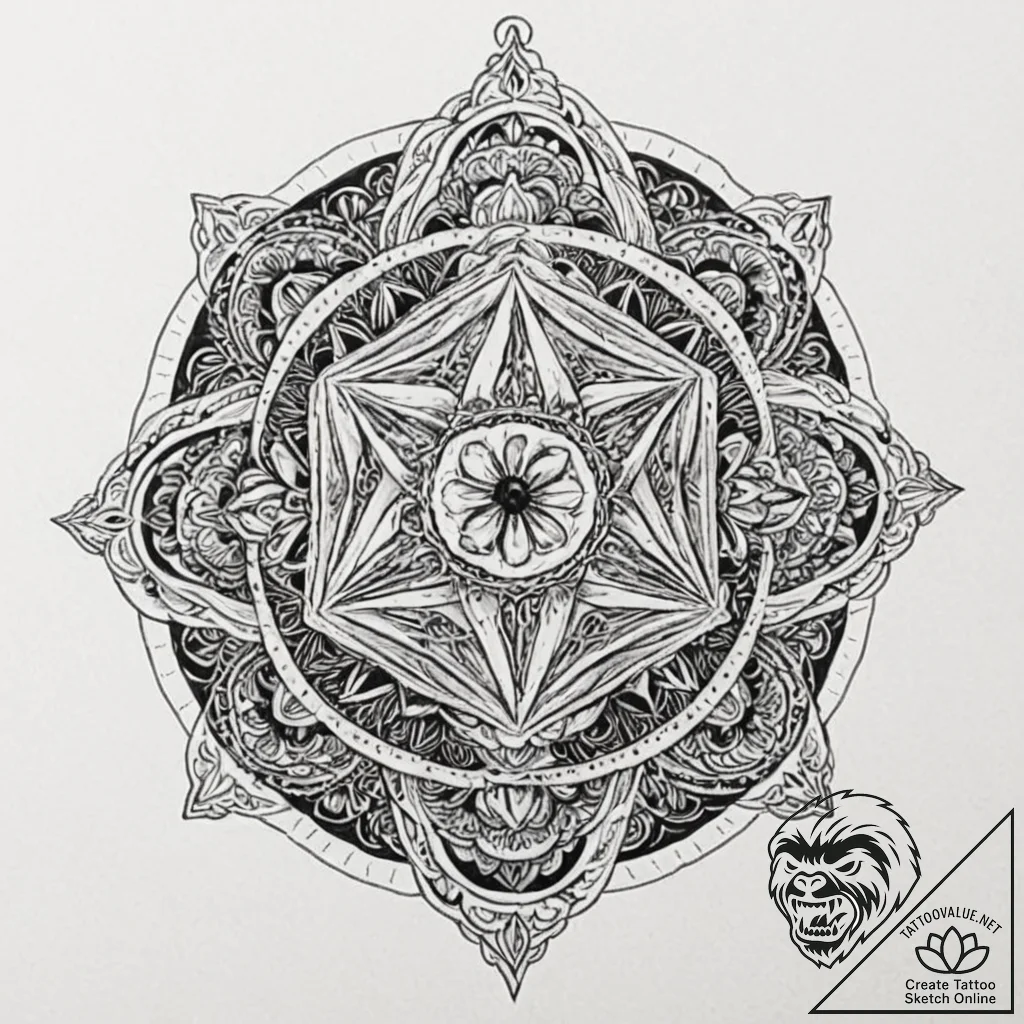 D20 dice (from d&d) rolling a critical hit '2... - tattoo sketch (№1752509233_0, 14.07.2025 16:07) — tattoovalue.net
