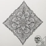 A spinning top, concept art for tattoo, ornam… – tattoo sketch (№1752513416_0, 14.07.2025 17:16) — tattoovalue.net