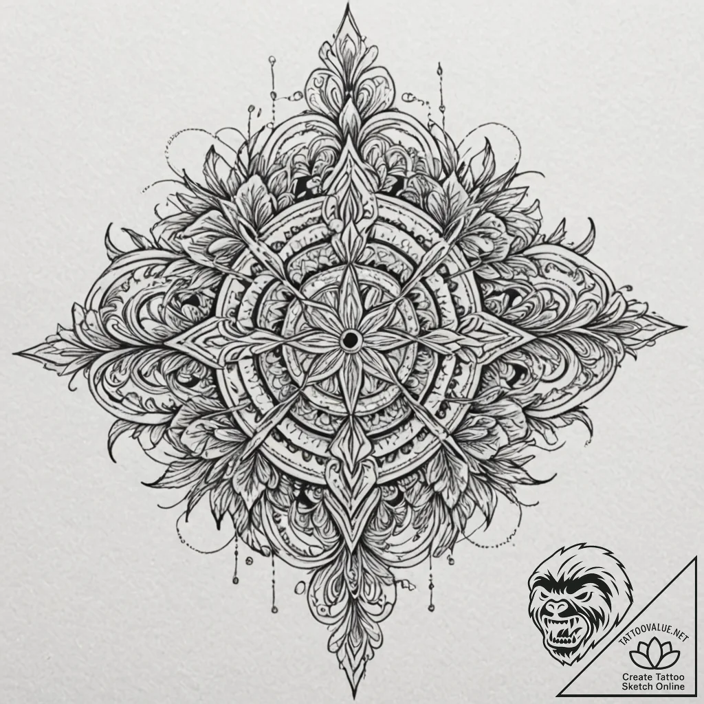 Hidden relic crowned with thorns, tattoo draw... - tattoo sketch (№1752516131_0, 14.07.2025 18:02) — tattoovalue.net