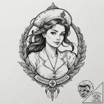 Untouched staff beneath spectral rift, concep… – tattoo sketch (№1752518857_0, 14.07.2025 18:47) — tattoovalue.net