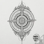 Dagger embedded in stone, tattoo flash sheet… – tattoo sketch (№1752581654_0, 15.07.2025 12:14) — tattoovalue.net