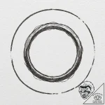 The “one ring” inscription from lord of the r… – tattoo sketch (№1752586975_0, 15.07.2025 13:42) — tattoovalue.net