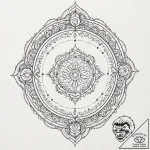 Jade serpent crowned with roots, artistic tat… – tattoo sketch (№1752591482_0, 15.07.2025 14:58) — tattoovalue.net