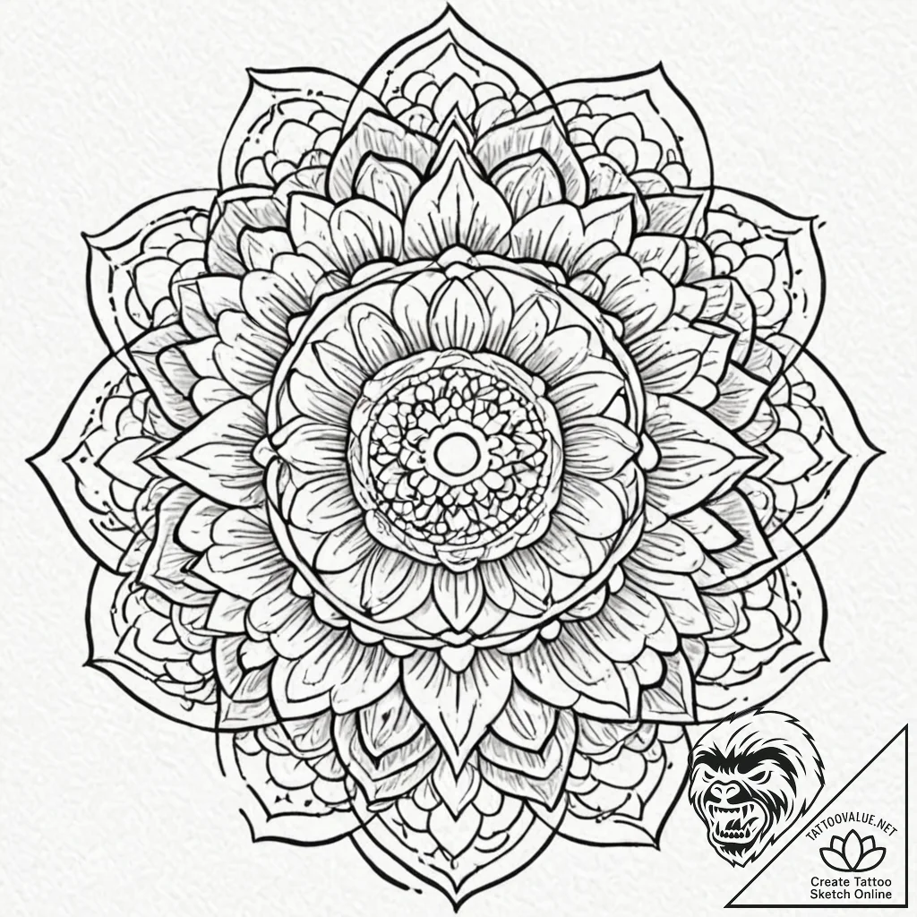 Love, artistic tattoo sketch, soft whip shadi... - tattoo sketch (№1752597231_0, 15.07.2025 16:33) — tattoovalue.net