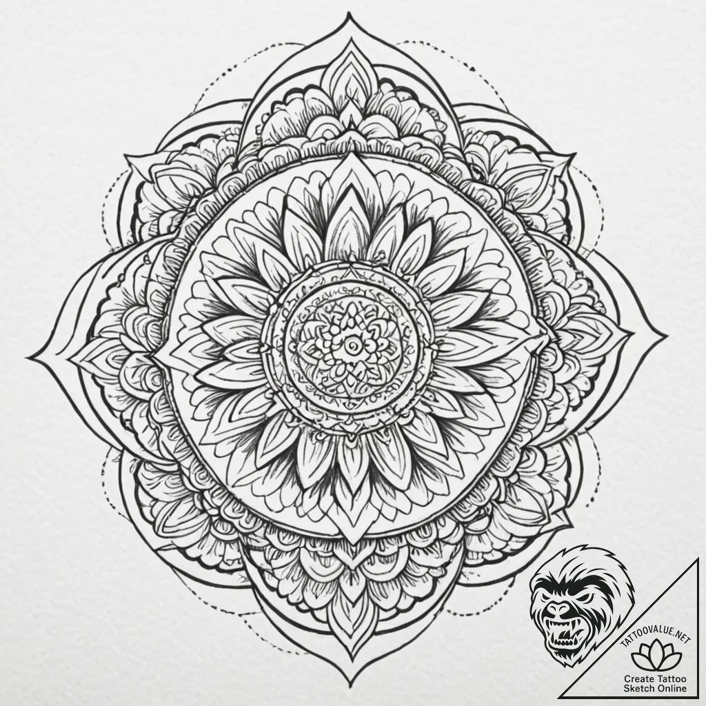 A detailed bag of tricks, magical,, tattoo dr... - tattoo sketch (№1752598074_0, 15.07.2025 16:47) — tattoovalue.net
