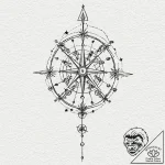A constellation of a specific zodiac sign (is… – tattoo sketch (№1752609446_0, 15.07.2025 19:57) — tattoovalue.net