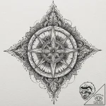 A powerful buzz saw cutting metal, sparks,, t… – tattoo sketch (№1752611984_0, 15.07.2025 20:39) — tattoovalue.net