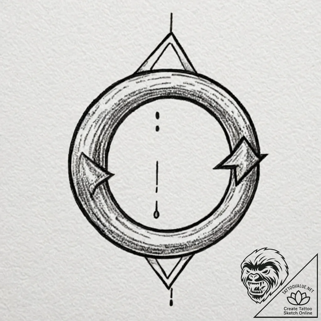 Pause button symbol from a music player, arti... - tattoo sketch (№1752612824_0, 15.07.2025 20:53) — tattoovalue.net