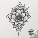 A detailed bandage wrap, healing,, ink illust… – tattoo sketch (№1752612909_0, 15.07.2025 20:55) — tattoovalue.net