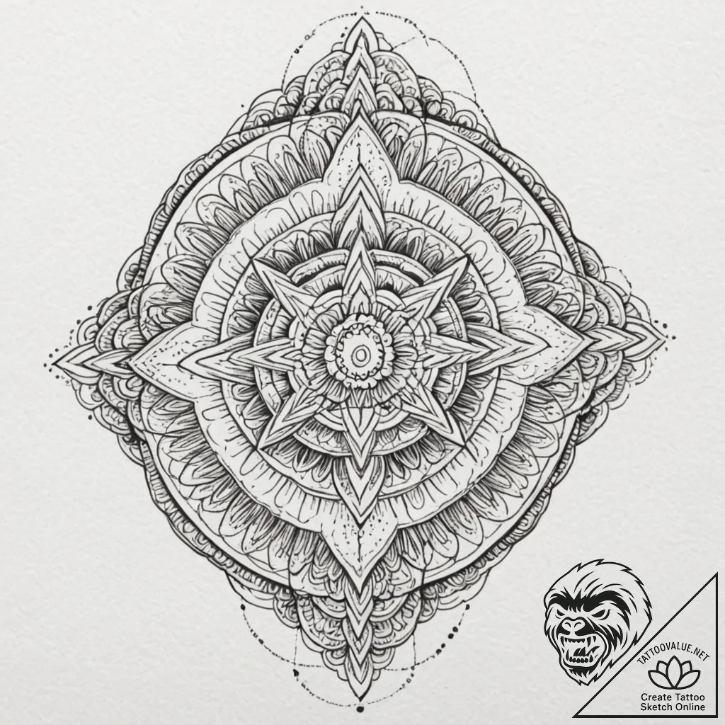 Jewelry box, slightly open, with light pourin... - tattoo sketch (№1752621355_0, 15.07.2025 23:15) — tattoovalue.net