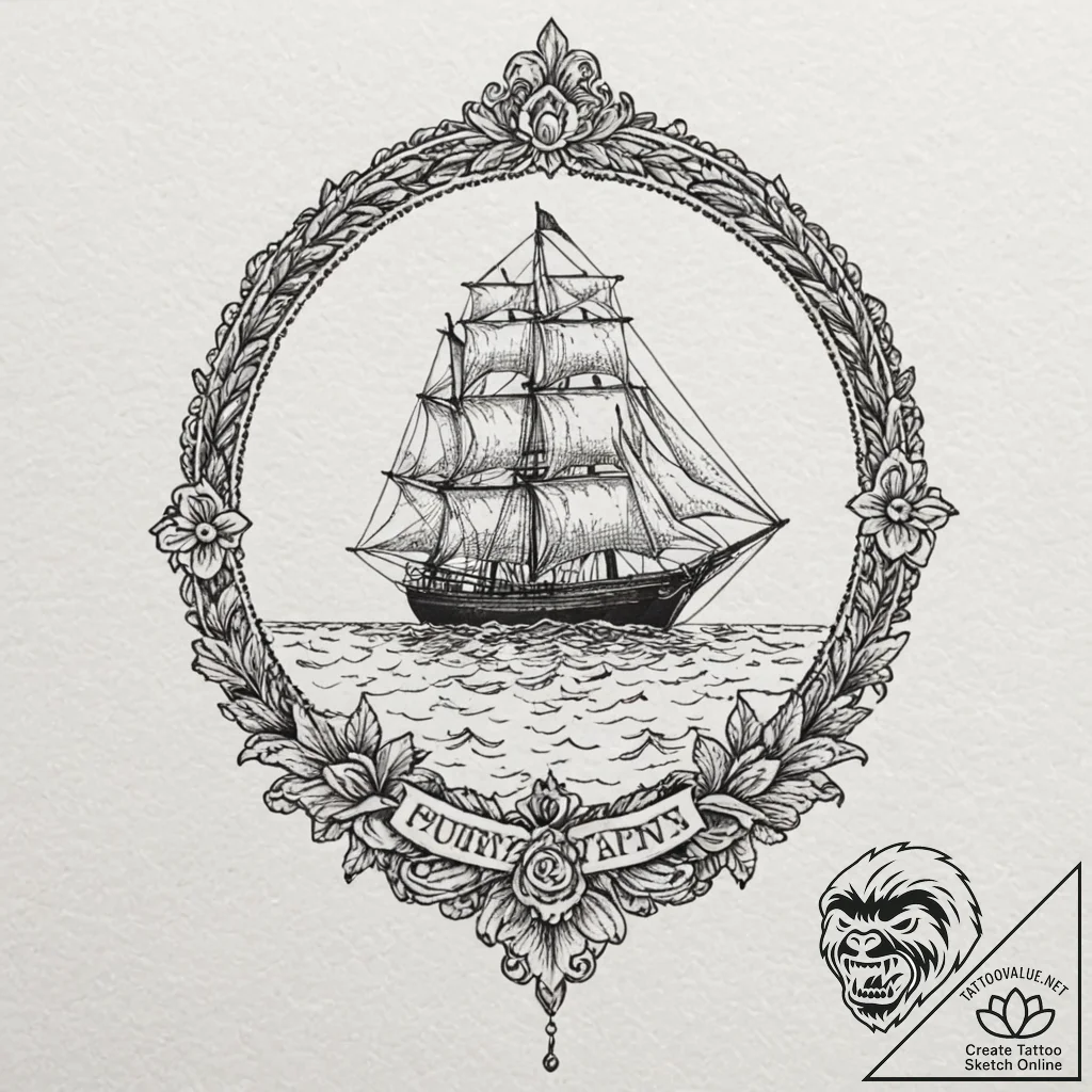 A detailed book with an open page, inviting,,... - tattoo sketch (№1752627963_0, 16.07.2025 01:06) — tattoovalue.net