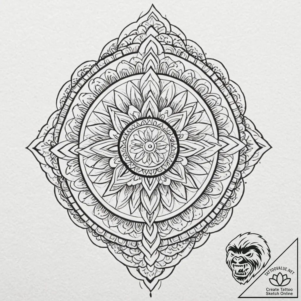 Fast forward button, retro style, concept art... - tattoo sketch (№1752634923_0, 16.07.2025 03:02) — tattoovalue.net