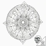 Tattoo design a celestial map with a personal… – tattoo sketch (№1752661005_0, 16.07.2025 10:16) — tattoovalue.net