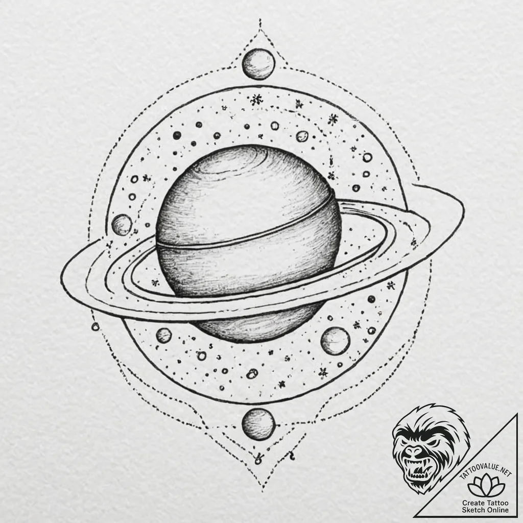 A sketch of the planet express ship from futu... - tattoo sketch (№1752663272_0, 16.07.2025 10:54) — tattoovalue.net