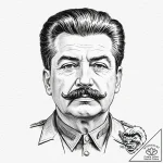 Stalin, tattoo flash sheet design, sketch tat… – tattoo sketch (№1752663671_0, 16.07.2025 11:01) — tattoovalue.net