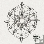 Tattoo sketch a network of strong, interconne… – tattoo sketch (№1752664716_0, 16.07.2025 11:18) — tattoovalue.net