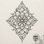 Tattoo design a small, unique motif that hold… – tattoo sketch (№1752666408_0, 16.07.2025 11:46) — tattoovalue.net