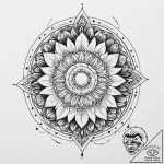 A neo-traditional tattoo of the main characte… – tattoo sketch (№1752671081_0, 16.07.2025 13:04) — tattoovalue.net
