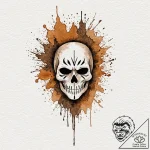 A sketch of rorschach, with his shifting inkb… – tattoo sketch (№1752671463_0, 16.07.2025 13:11) — tattoovalue.net