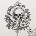 Tattoo sketch a fine line rendering of an old… – tattoo sketch (№1752672708_0, 16.07.2025 13:31) — tattoovalue.net