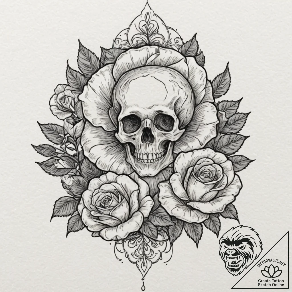 Tattoo sketch a fine line rendering of an old... - tattoo sketch (№1752672708_0, 16.07.2025 13:31) — tattoovalue.net
